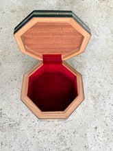 Load image into Gallery viewer, Octagon Handmade Mosaic Box. Diameter: 5.8” approx