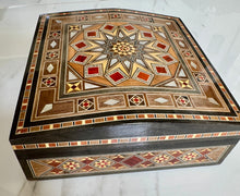 Load image into Gallery viewer, Jewelry Mosaic Wooden Handmade Box