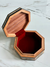 Load image into Gallery viewer, Jewelry Mosaic Wooden Handmade Box inlaid with Mother of Pearl