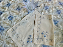 Load image into Gallery viewer, Table Cover: 117 x 67 inches Approx'. Aghabani Oriental for Rectangle Tables, Beige background with Gray and Beige Silk Embroidery