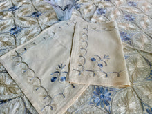 Load image into Gallery viewer, Table Cover: 117 x 67 inches Approx'. Aghabani Oriental for Rectangle Tables, Beige background with Gray and Beige Silk Embroidery