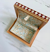 Load image into Gallery viewer, Pearl Handmade Mosaic Rectangular Box