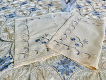 Load image into Gallery viewer, Table Cover: 117 x 67 inches Approx'. Aghabani Oriental for Rectangle Tables, Beige background with Gray and Beige Silk Embroidery