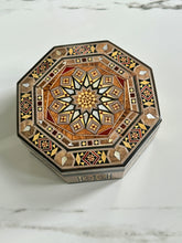 Load image into Gallery viewer, Jewelry Mosaic Wooden Handmade Box inlaid with Mother of Pearl