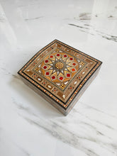 Load image into Gallery viewer, Jewelry Mosaic Wooden Handmade Box