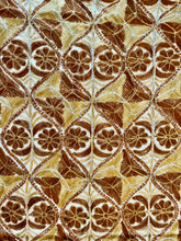 Load image into Gallery viewer, Table Cover: 135 x 67 inches Approx’. Aghabani Oriental for Rectangle Tables, Beige background with Gold & Brown Silk Embroidery