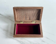 Load image into Gallery viewer, Jewelry Mosaic Wooden Handmade Box inlaid w/ Mother of Pearl