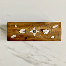 Load image into Gallery viewer, Rectangular Mosaic Box inlaid with Mother of Pearl