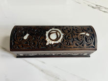 Load image into Gallery viewer, Rectangular Mosaic Box inlaid with Mother of Pearl