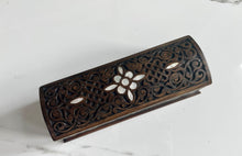 Load image into Gallery viewer, Rectangular Mosaic Box inlaid with Mother of Pearl