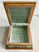 Load image into Gallery viewer, Large Sized Pearl Handmade Mosaic Box. Size: 6.7 x 6.7 inches