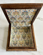 Load image into Gallery viewer, Large Sized Pearl Handmade Mosaic Box. Size: 9.5 x 9.5 inches