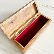 Load image into Gallery viewer, Rectangular Mosaic Box inlaid with Mother of Pearl