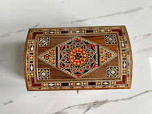 Load image into Gallery viewer, Jewelry Mosaic Wooden Handmade Box