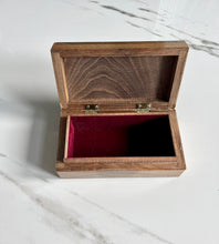 Load image into Gallery viewer, Jewelry Mosaic Wooden Handmade Box inlaid w/ Mother of Pearl