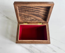 Load image into Gallery viewer, Jewelry Mosaic Wooden Handmade Box inlaid w/ Mother of Pearl