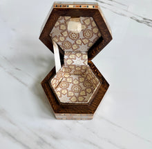 Load image into Gallery viewer, Pearl Handmade Mosaic Box
