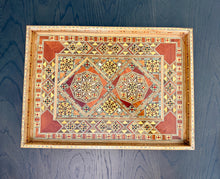 Load image into Gallery viewer, Wooden Mosaic Tray. This Rectangle Tray is handmade and is available in various Sizes
