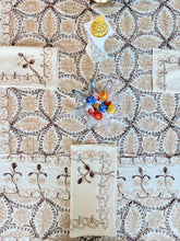 Load image into Gallery viewer, Table Cover: 78 x 56 inches Approx'. Aghabani Oriental for Rectangle Tables. Beige background with Beige and Brown Silk
