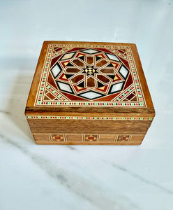 Small Gorgeous Mosaic Middle Eastern Ring Box