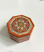 Load image into Gallery viewer, Small Gorgeous Mosaic Middle Eastern Ring Box
