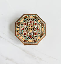 Load image into Gallery viewer, Octagon Handmade Mosaic Box
