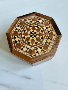 Small Gorgeous Mosaic Middle Eastern Ring Box