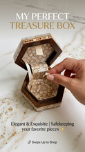 Load image into Gallery viewer, Pearl Handmade Mosaic Box
