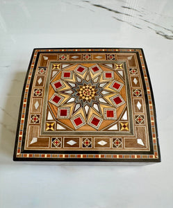 Jewelry Mosaic Wooden Handmade Box