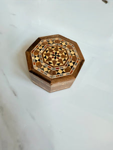 Small Gorgeous Mosaic Middle Eastern Ring Box