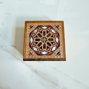 Small Gorgeous Mosaic Middle Eastern Ring Box