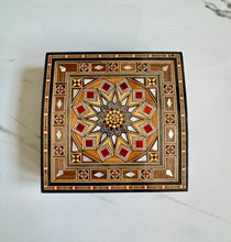 Load image into Gallery viewer, Jewelry Mosaic Wooden Handmade Box
