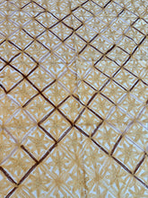 Load image into Gallery viewer, Table Cover: 57 x 57 inches Approx'. Aghabani Oriental for Square Tables. Beige background with Brown and Gold Silk
