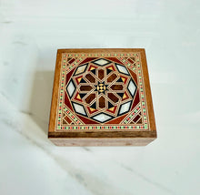 Load image into Gallery viewer, Small Gorgeous Mosaic Middle Eastern Ring Box
