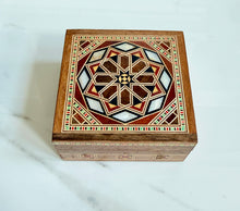 Load image into Gallery viewer, Small Gorgeous Mosaic Middle Eastern Ring Box
