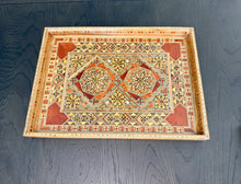 Load image into Gallery viewer, Wooden Mosaic Tray. This Rectangle Tray is handmade and is available in various Sizes
