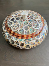 Load image into Gallery viewer, Mother of Pearl Handmade Table Decoration Bowl. Diameter: 9.25 inches

