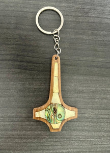 Pearl Keychain - Gift for girlfriend, mother, mom, best friend gift